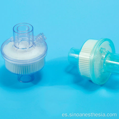 Filtro Hme desechable de alta calidad para circuitos respiratorios